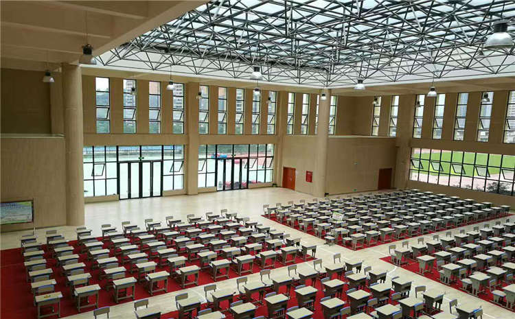 硬木企口乒乓球館木地板安裝工藝