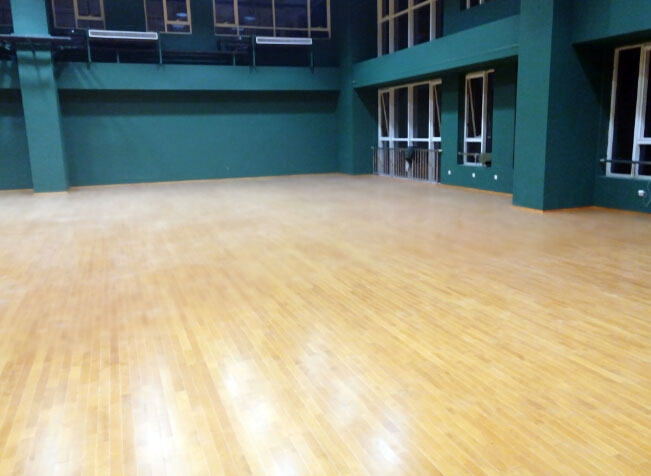 北京360大廈運動木地板