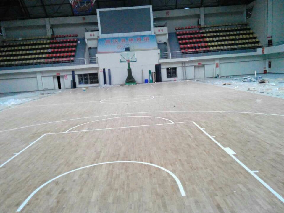 四川達州市體育館木地板 四川達州市體育館木地板