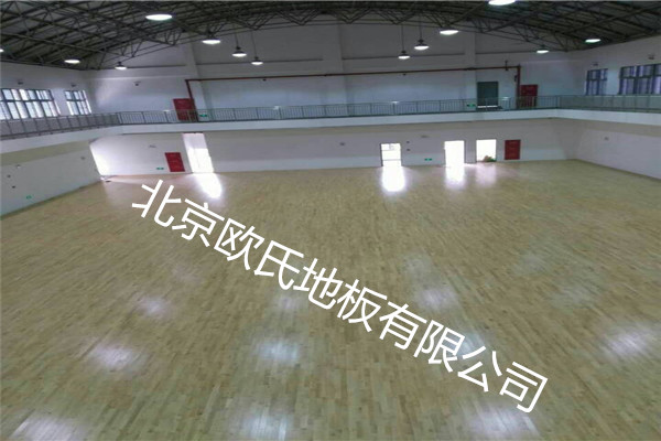 周浦鎮小學運動館運動木地板