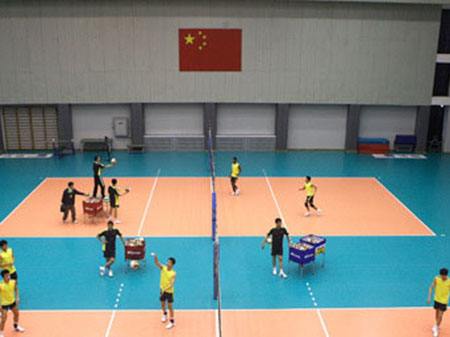 排球地板，排球場(chǎng)館木地板廠家