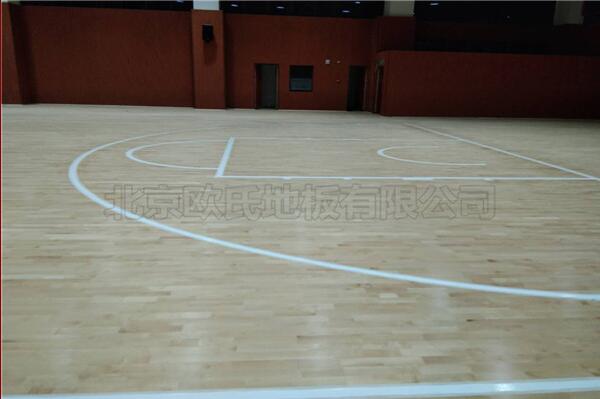 徐州樹恩中學籃球館木地板成功案例 徐州樹恩中學籃球館木地板成功案例