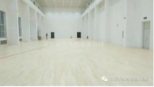 四川宜賓中建中核燃料元件有限公司體育館木地板項目