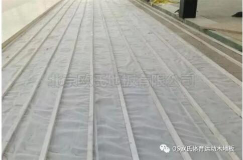 杭州富陽區23籃球館木地板成功案例