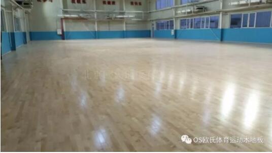 天津長榮科技集團體育館木地板成功案例 天津長榮科技集團體育館木地板成功案例