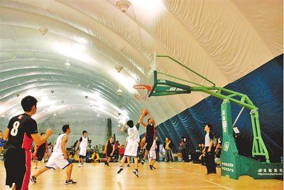 一館多用，四季適宜：氣膜體育館的優勢和特點！