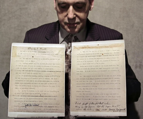 詹姆斯奈史密斯的1891年籃球規則